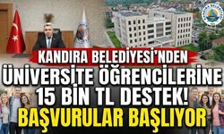 Kandıra Belediyesi’nden üniversite öğrencilerine 15 bin TL destek! Başvurular başlıyor