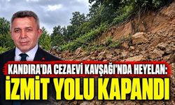 Kandıra’da Cezaevi Kavşağı’nda Heyelan: İzmit Yolu Kapandı