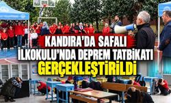 Kandıra’da Safalı İlkokulu’nda Deprem Tatbikatı Gerçekleştirildi