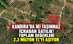 Kandıra’da iki taşınmaz icradan satılık! Toplam değerleri 2,3 milyon TL’yi aşıyor