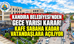 Kandıra Belediyesi'nden gece yarısı kararı! Kafe sabaha kadar vatandaşlara açılıyor