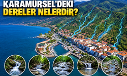 Karamürsel'deki dereler nelerdir?