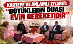 Kartepe’de Anlamlı Ziyaret: “Büyüklerin Duası Evin Bereketidir”