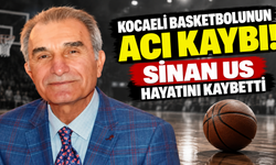 Kocaeli basketbolunun acı kaybı! Sinan Us hayatını kaybetti