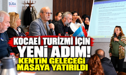 Kocaeli turizmi için yeni adım! Kentin geleceği masaya yatırıldı