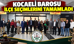 Kocaeli Barosu İlçe Seçimlerini Tamamladı: Gebze, Gölcük, Körfez, Karamürsel ve Kandıra'da Yeni Dönem