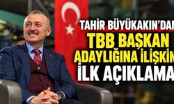 Tahir Büyükakın’dan TBB Başkan Adaylığına İlişkin İlk Açıklama