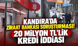 Kandıra’da Ziraat Bankası Soruşturması! 20 Milyon TL’lik Kredi İddiası