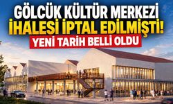 Gölcük Kültür Merkezi İhalesi İptal Edilmişti! Yeni Tarih Belli Oldu