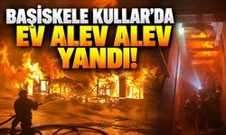 Başiskele Kullar’da Ev Alev Alev Yandı