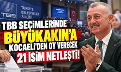 TBB Seçimlerinde Tahir Büyükakın’a Kocaeli'den Oy Verecek 21 İsim Netleşti! İşte Tam Liste