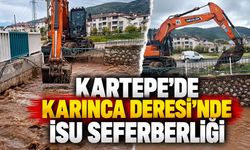 Kartepe’de Selin İzleri Siliniyor! Karınca Deresi’nde İSU Seferberliği