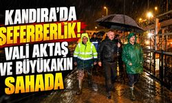 Kandıra’da Seferberlik! Vali Aktaş Ve Büyükakın Sahada