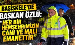 Başiskele’de Başkan Özlü: "Her Bir Hemşehrimizin Canı ve Malı Emanettir"