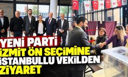 Yeni Parti İzmit Ön Seçiminde Ali Gökçek Üyelerle Buluştu