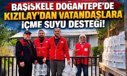 Başiskele Doğantepe’de Kızılay’dan Vatandaşlara İçme Suyu Desteği