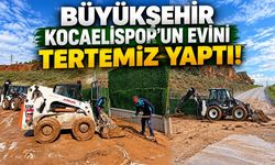 Büyükşehir, Kocaelispor-Göztepe Maçı Öncesi Stadyumu Hazır Hale Getirdi