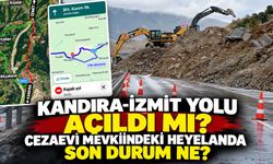 Kandıra-İzmit Yolu Açıldı mı? Cezaevi Mevkiindeki Heyelanda Son Durum Ne?