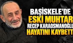 Başiskele’de Eski Muhtar Recep Karaosmanoğlu Hayatını Kaybetti
