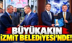 Büyük Buluşma: Büyükakın’dan İzmit Belediye Başkanvekili Lütfü Obuz'a Ziyaret