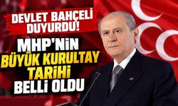 Devlet Bahçeli duyurdu! MHP'nin büyük kurultay tarihi belli oldu