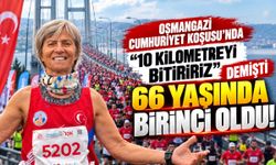 Osmangazi Cumhuriyet Koşusu’nda “10 Kilometreyi Bitiririz” Demişti: 66 Yaşında Birinci Oldu