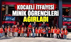 Kocaeli İtfaiyesi Minik Öğrencileri Ağırladı
