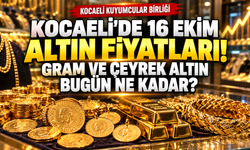 Kocaeli'de altın fiyatları yükselmeye devam ediyor! Gram ve çeyrek altın kaç TL oldu?