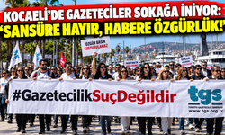 Kocaeli’de Gazeteciler Sokağa İniyor: “Sansüre Hayır, Habere Özgürlük!”