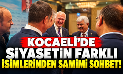 Kocaeli’de siyasetin farklı isimlerinden samimi sohbet!