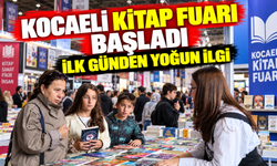 Kocaeli Kitap Fuarı başladı: İlk günden yoğun ilgi