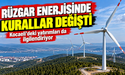 Rüzgar enerjisinde kurallar değişti: Kocaeli’deki yatırımları da ilgilendiriyor