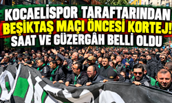 Kocaelispor taraftarından Beşiktaş maçı öncesi kortej! Saat ve güzergâh belli oldu