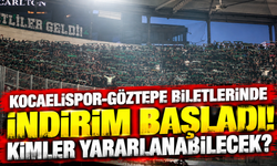 Kocaelispor-Göztepe biletlerinde indirim başladı! Kimler yararlanabilecek?