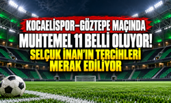 Kocaelispor–Göztepe maçında muhtemel 11 belli oluyor! Selçuk İnan'ın tercihleri merak ediliyor