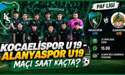 Kocaelispor U19 – Alanyaspor U19 maçı saat kaçta? Gençler galibiyet peşinde!