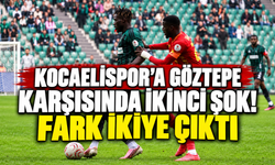 Kocaelispor'a Göztepe karşısında ikinci şok! Fark ikiye çıktı