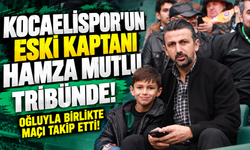 Kocaelispor’un Eski Kaptanı Hamza Mutlu, Oğluyla Birlikte Tribünde!