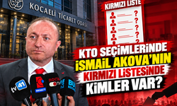 Körfez Ticaret Odası seçimlerinde İsmail Akova’nın kırmızı listesinde kimler var?