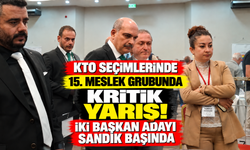 KTO Seçimlerinde 15. Meslek Grubunda Kritik Yarış: İki Başkan Adayı Sandık Başında