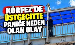 Körfez’de Üstgeçitte Paniğe Neden Olan Olay