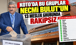KOTO’da Bu Gruplar Necmi Bulut’un: 13 Meslek Grubunda Rakipsiz
