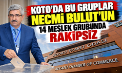 KOTO’da Bu Gruplar Necmi Bulut’un: 14 Meslek Grubunda Rakipsiz