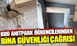 KOÜ Anıtpark öğrencilerinden bina güvenliği çağrısı