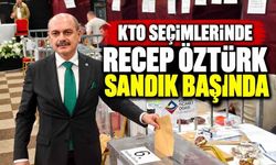 KTO Seçimlerinde Recep Öztürk Sandık Başında