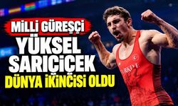 Milli Güreşçi Yüksel Sarıçiçek Dünya İkincisi Oldu