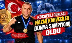 Kocaelili Güreşçi Nazmi Kahveciler Dünya Şampiyonu Oldu