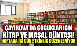 Çayırova’da çocuklar için kitap ve masal dünyası! Haftada iki gün etkinlik düzenleniyor