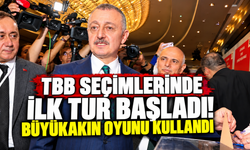 TBB Seçimlerinde İlk Tur Başladı! Büyükakın Oyunu Kullandı