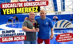 Kocaeli’de güreşçilere yeni merkez: Olimpik standartlarda salon açıldı